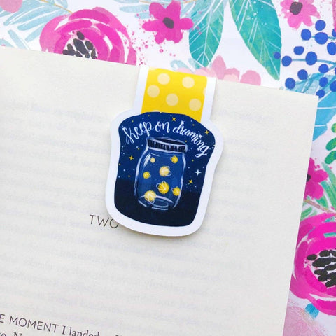 Keep on Dreaming Magnetic Bookmark